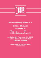 Style: Bridal initial