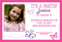 Style: Butterfly invite