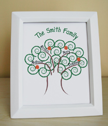 Style: Family Tree print