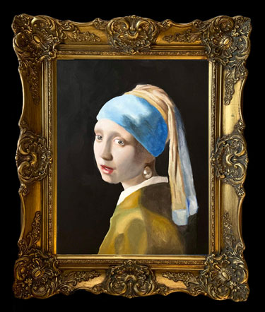 girl with a pearl earring reproduction art - toronto art