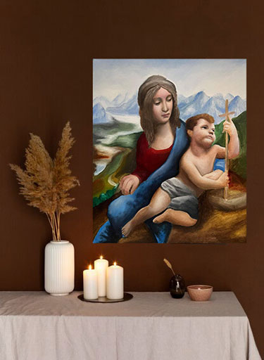 Mother and child portrait - oakville artist